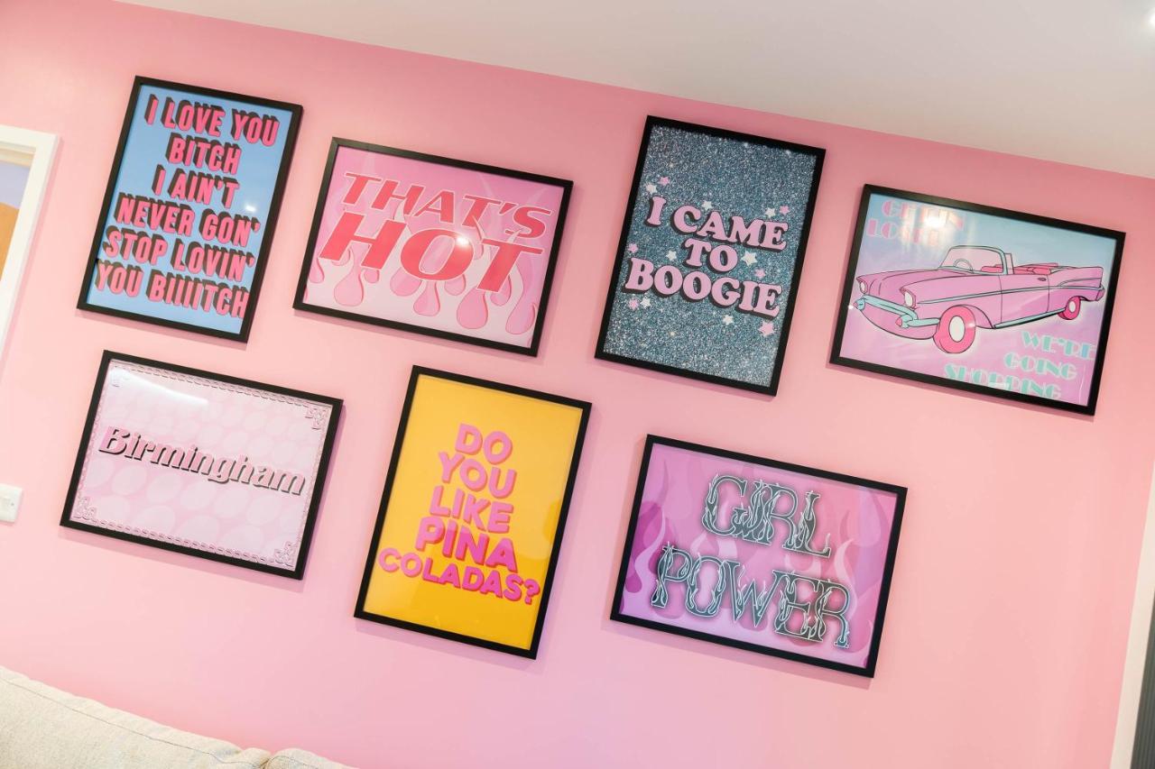 Maevela Apartments ☆ Pink Luxury Apartment With Balcony - Birmingham City Centre - 5 Min Walk From Bullring, Cube, Mailbox, New Street Station - Free Netflix & Wifi Zewnętrze zdjęcie
